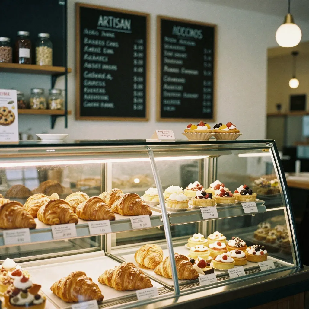 Seasonal pastry selection